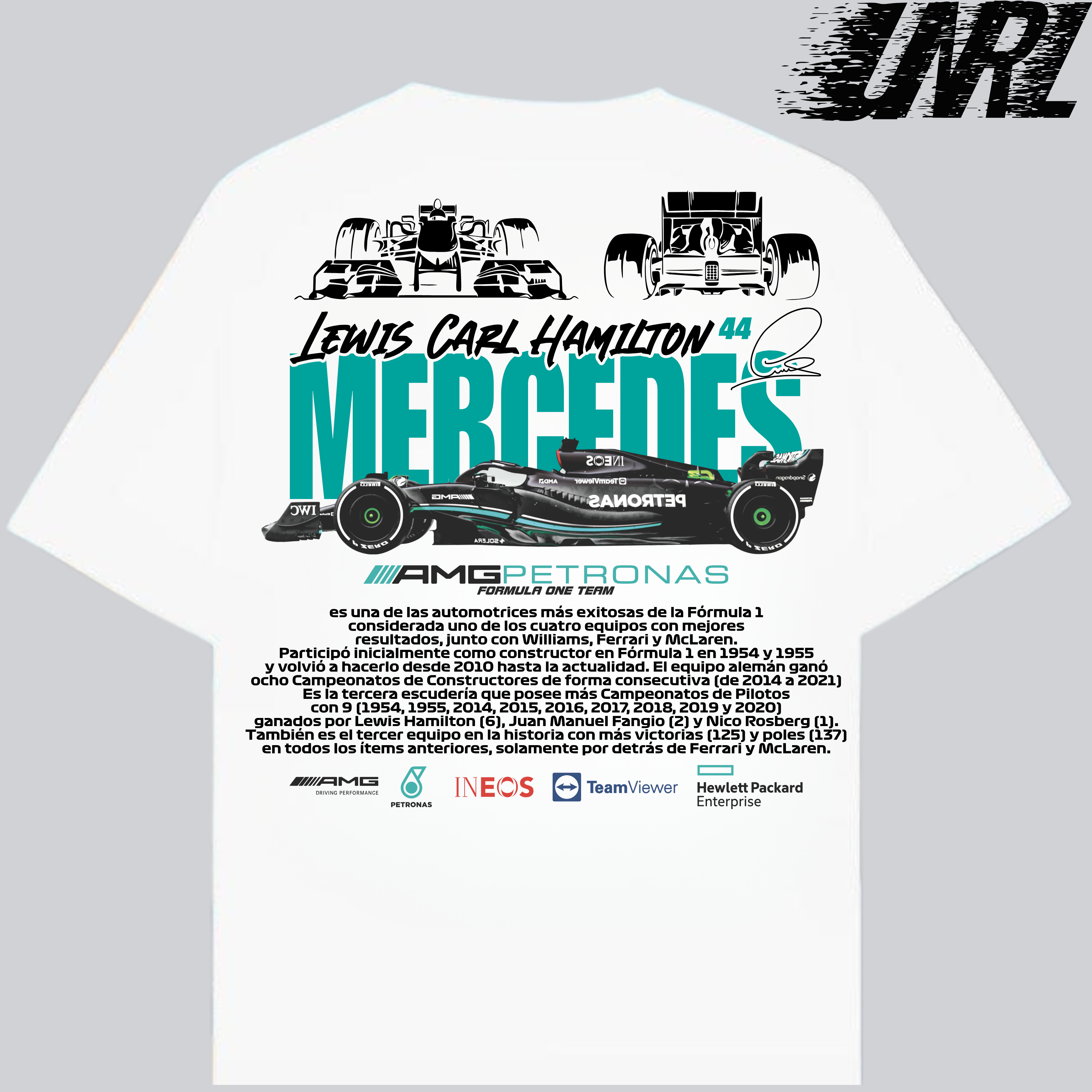 MERCEDES F1 TEES