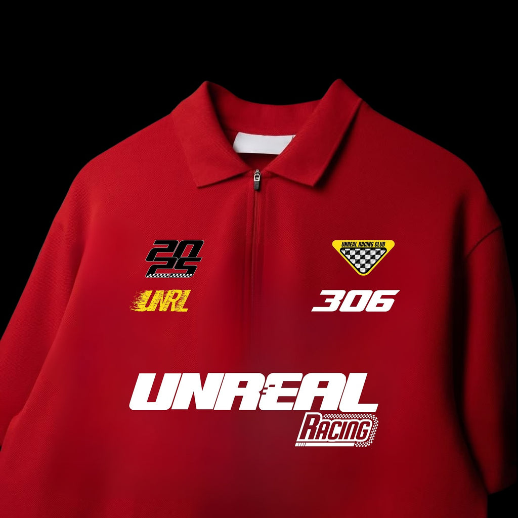UNREAL RACE CLUB POLO TSHIRT