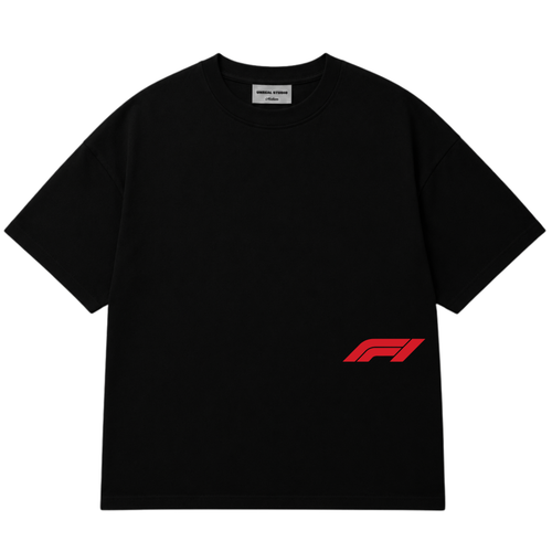 F1 LOGO AT BACK T SHIRT