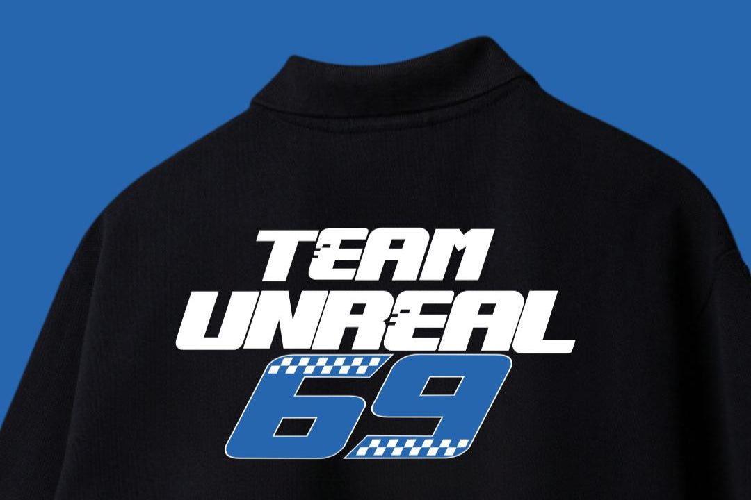 UNREAL RACE CLUB POLO TSHIRT