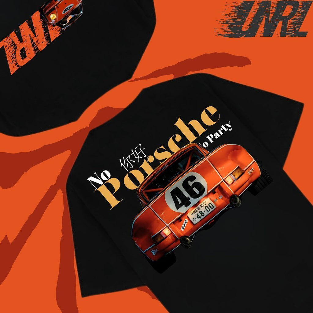 NO PARTY PORSCHE 911 T-SHIRT