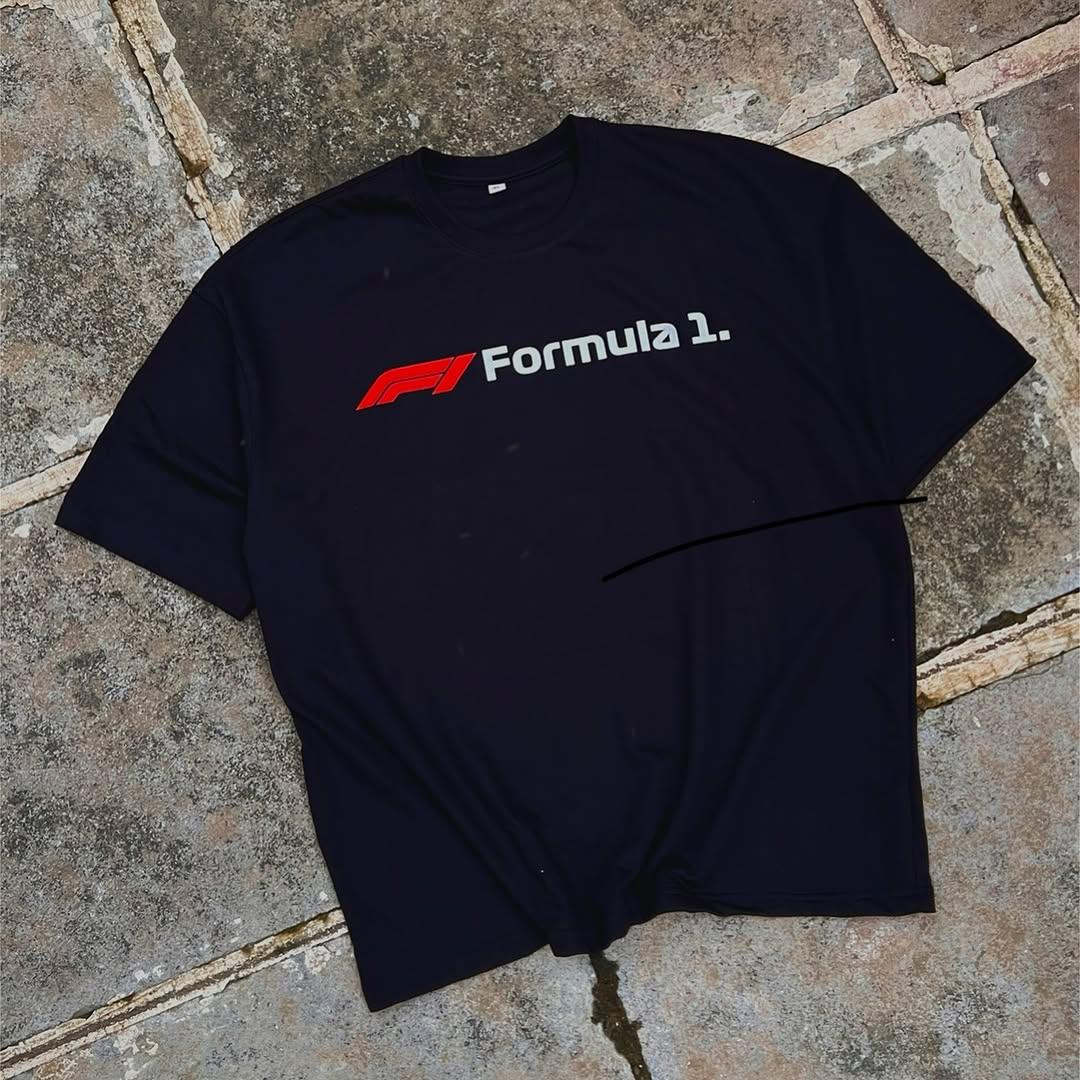 F1 LOGO AT BACK T SHIRT