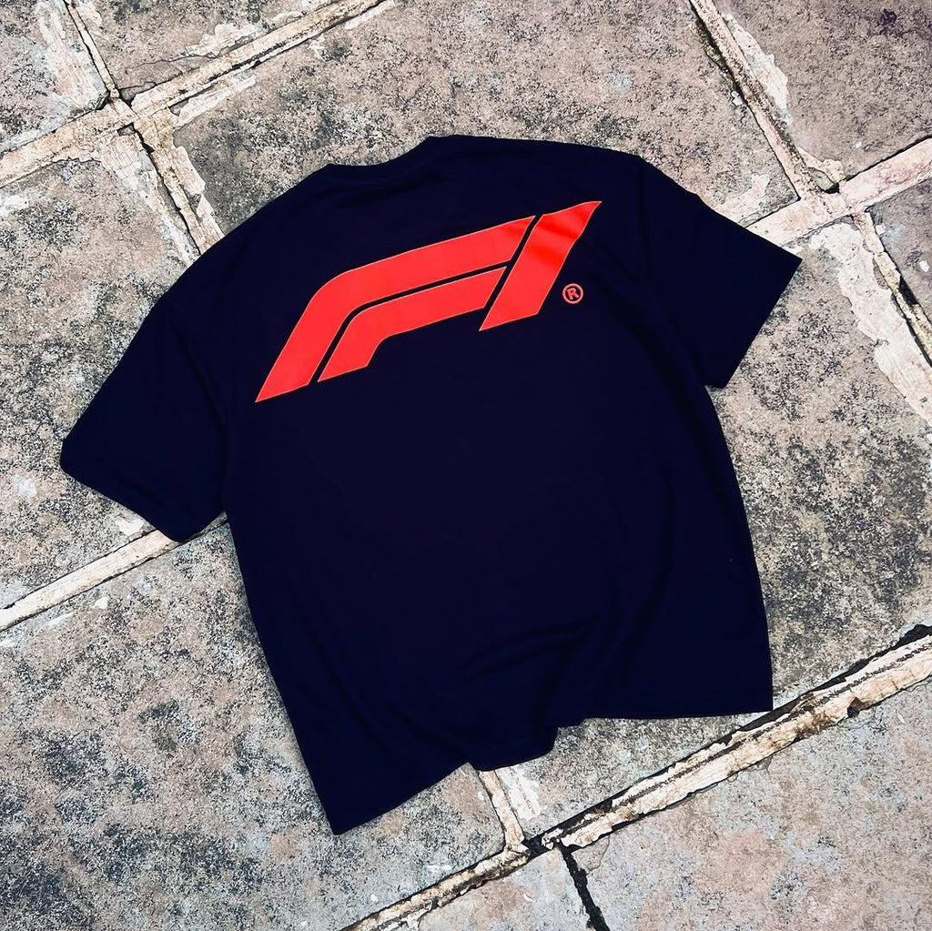 F1 LOGO AT BACK T SHIRT