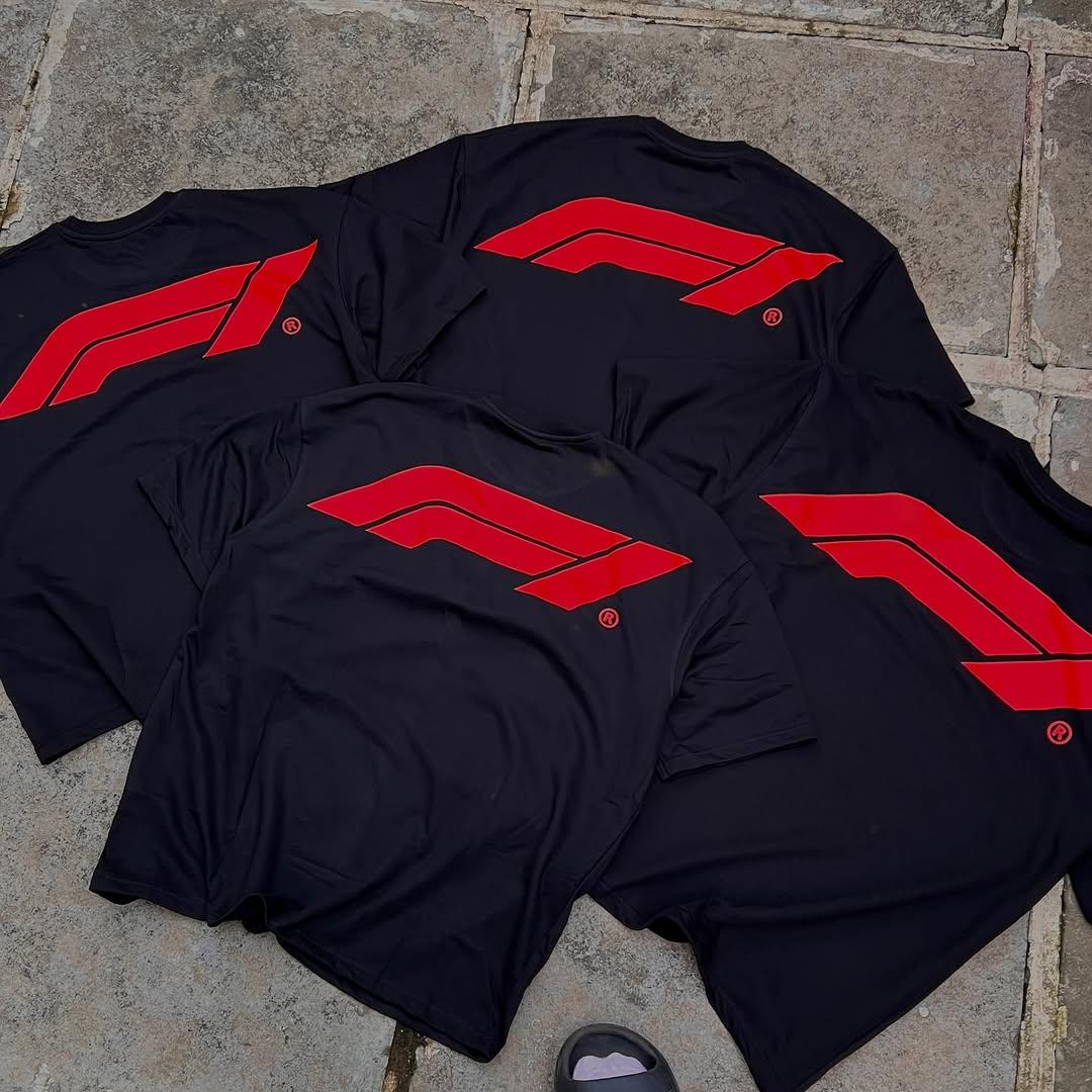 F1 LOGO AT BACK T SHIRT